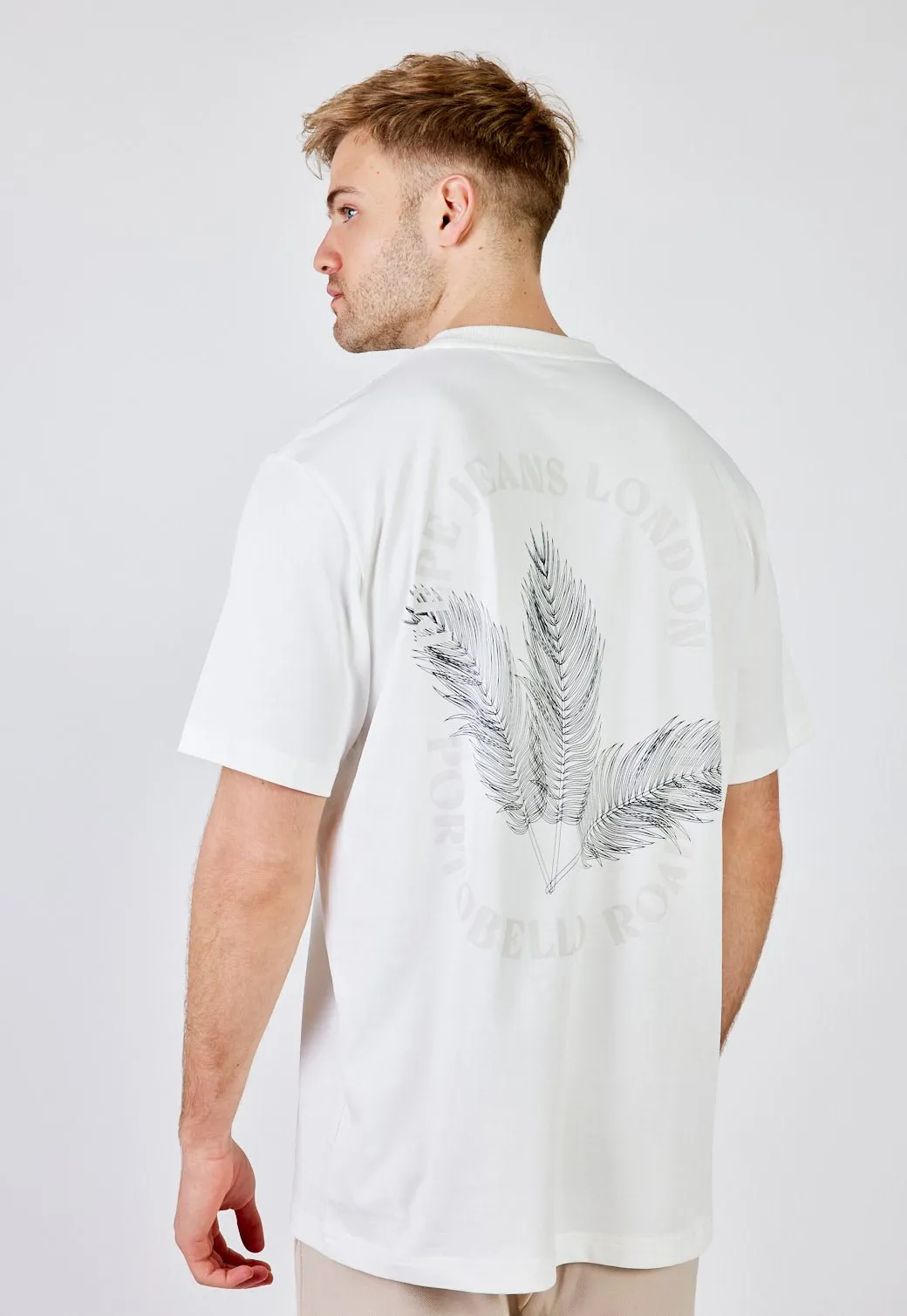 טי שירט קצרה Uriel Feather גברים