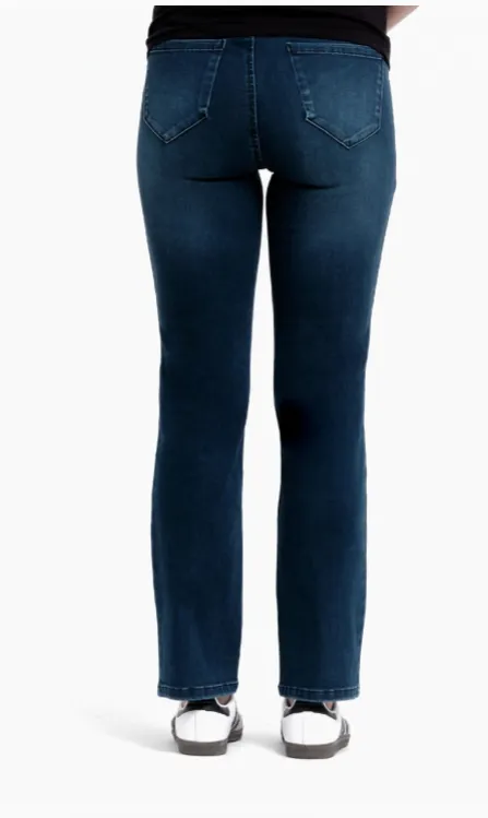 1822 Maternity 30" Butter Slim Straight Jean