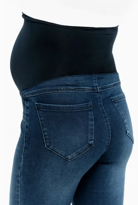 1822 Maternity 30" Butter Slim Straight Jean
