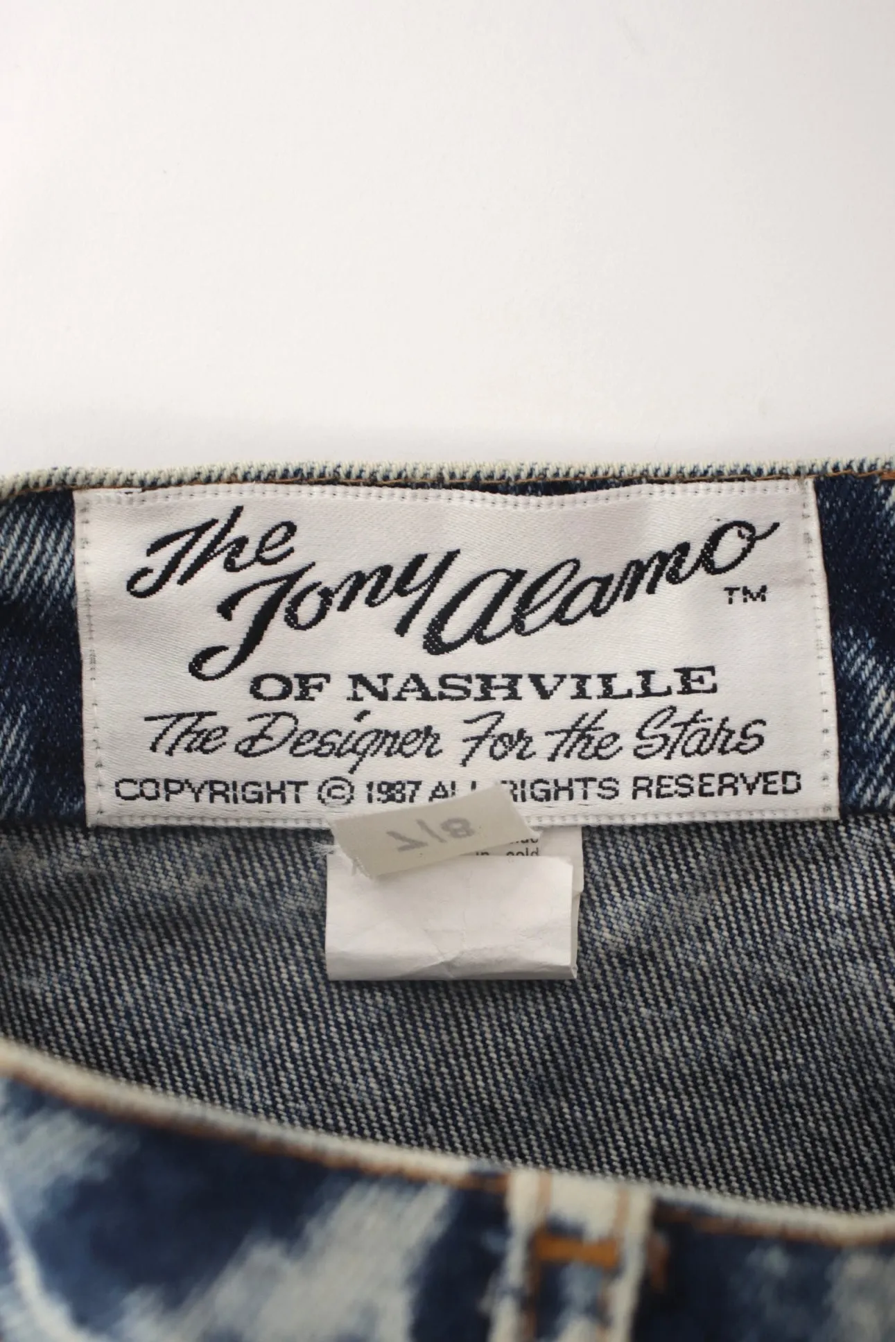 1980s Tony Alamo New York Jeans