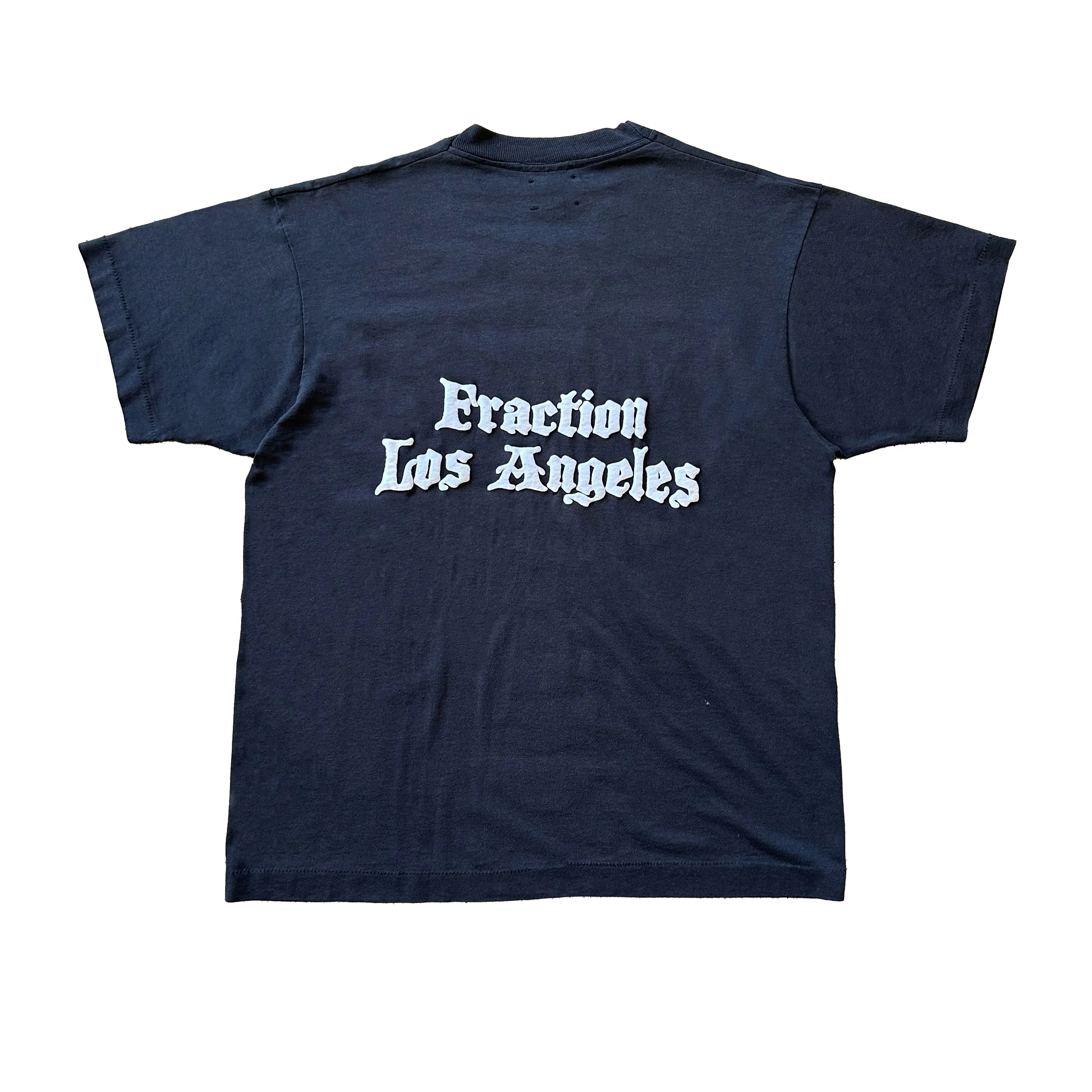 1990s Air Assault Vintage T-shirt with Leather Ribcage Appliqué