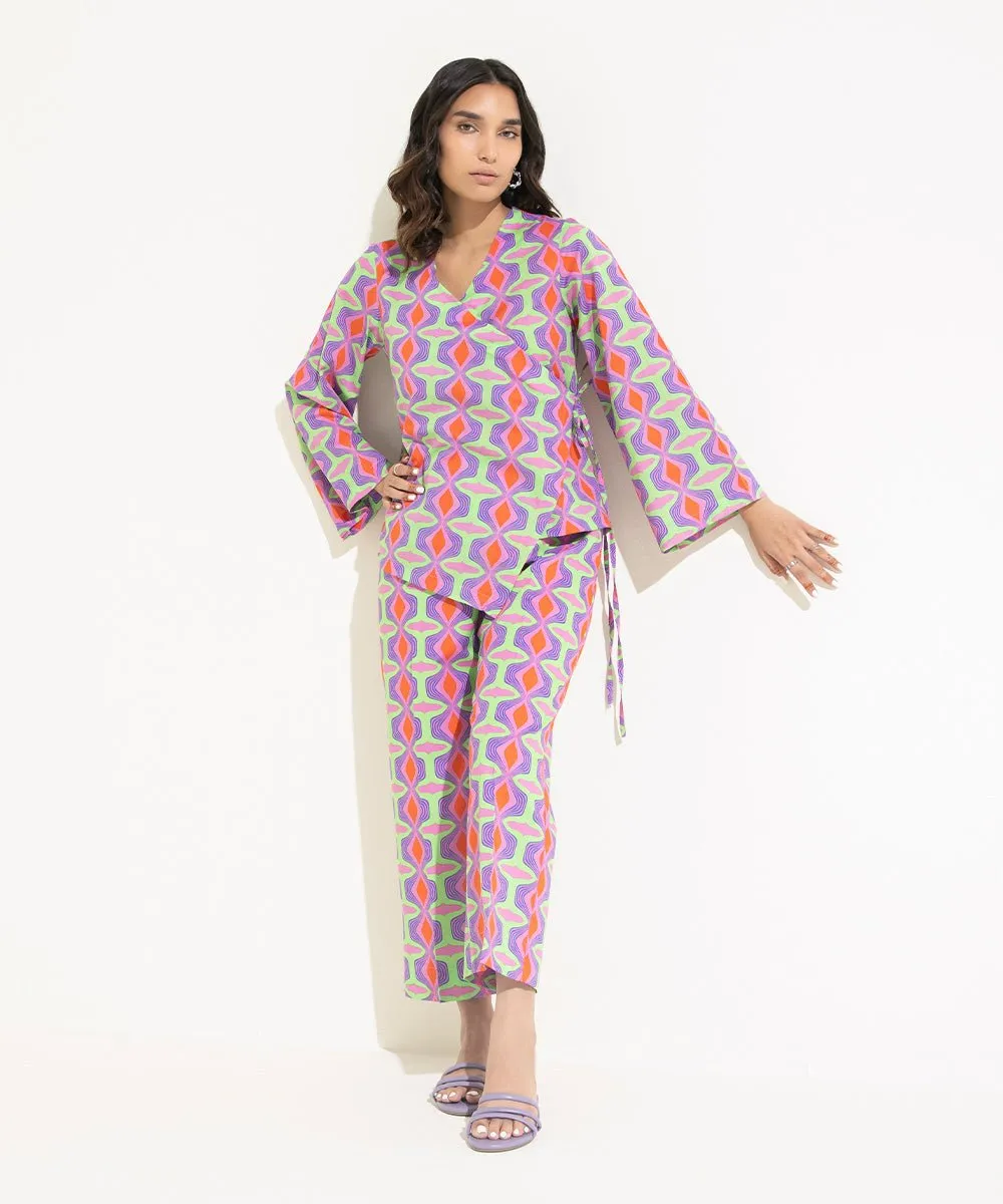 2 Piece - Printed Lawn Suit