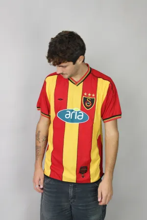 2002 Umbro Galatasaray Home Kit Vintage Football Jersey Size M