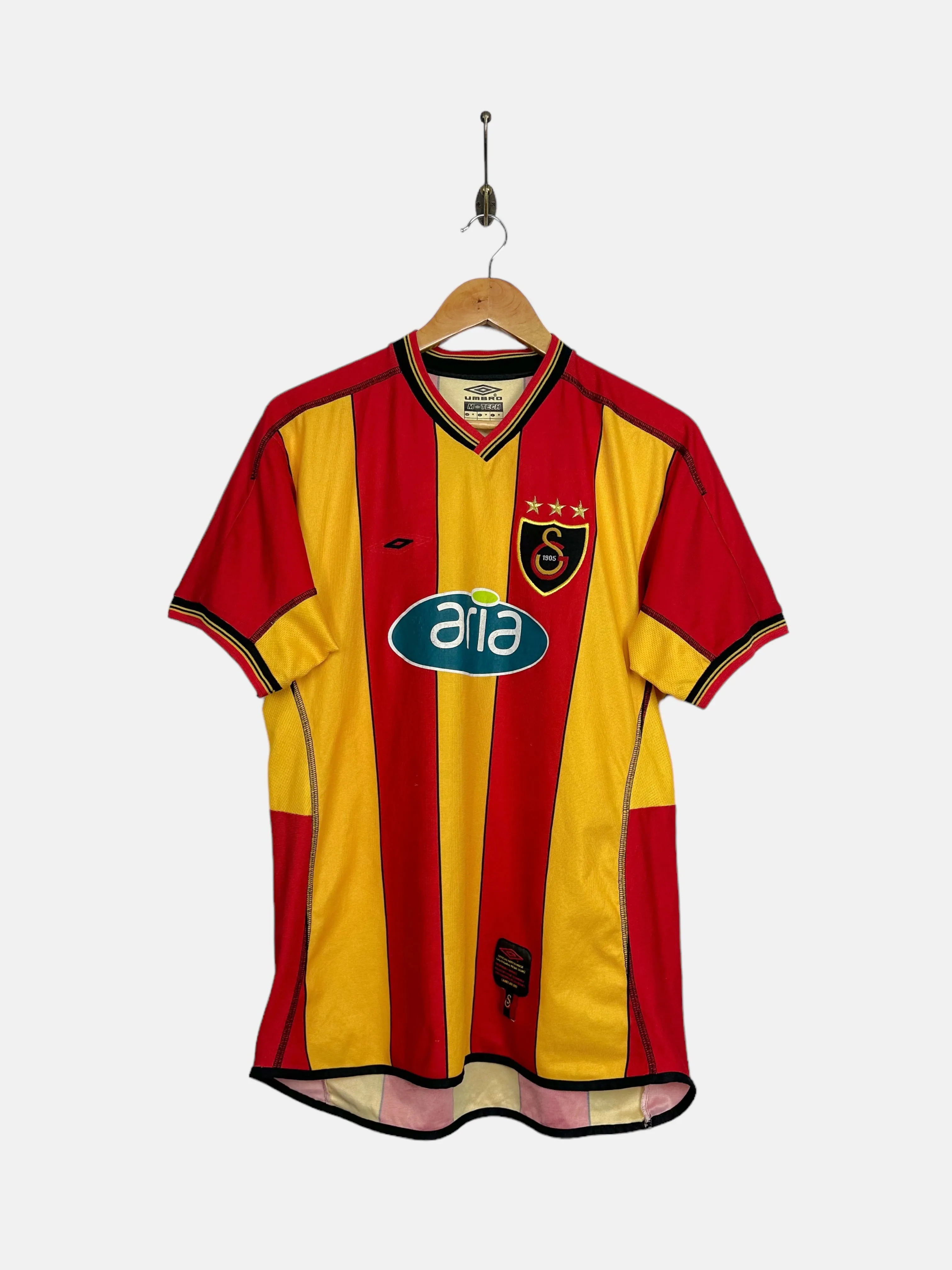 2002 Umbro Galatasaray Home Kit Vintage Football Jersey Size M