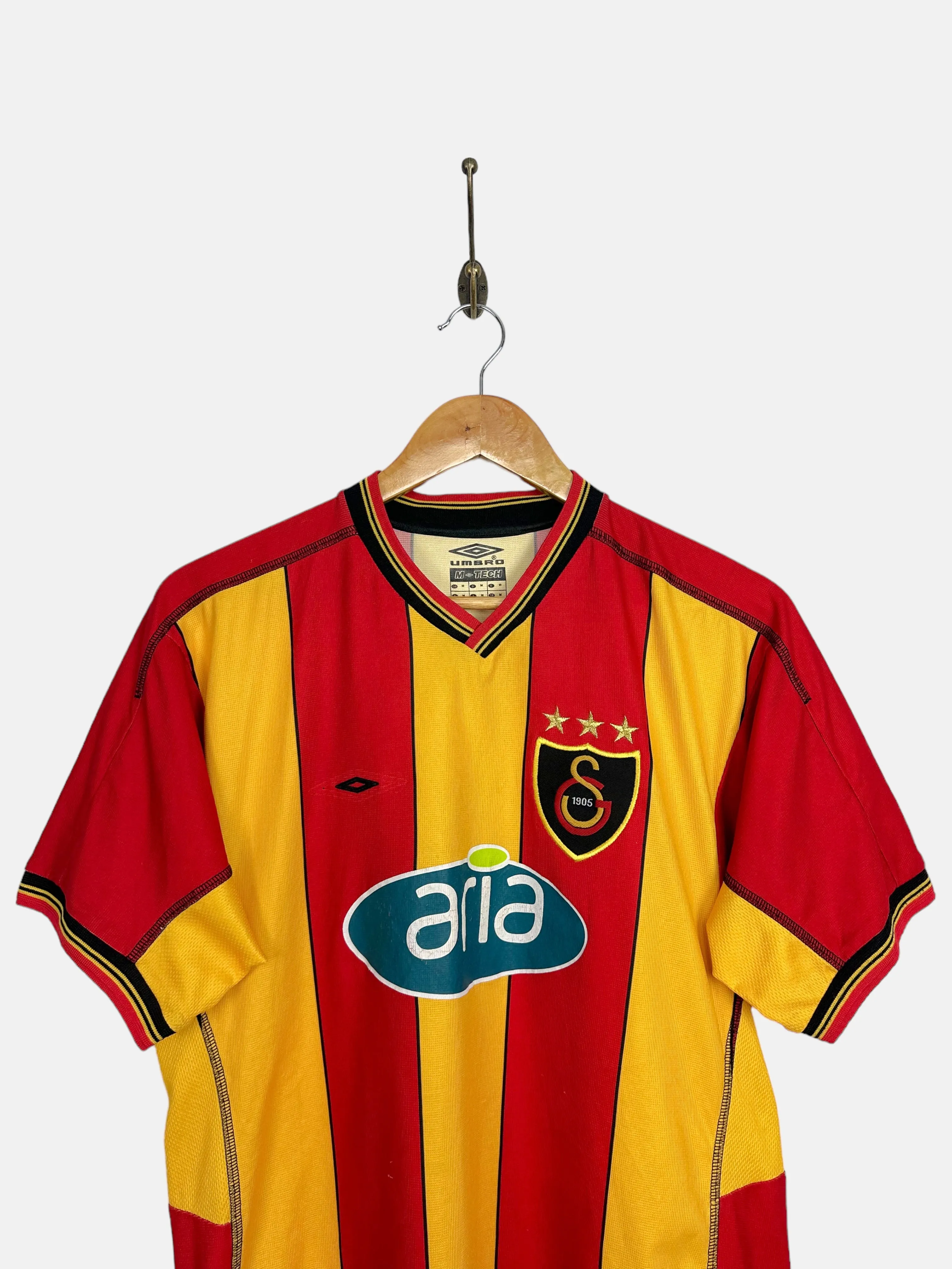 2002 Umbro Galatasaray Home Kit Vintage Football Jersey Size M