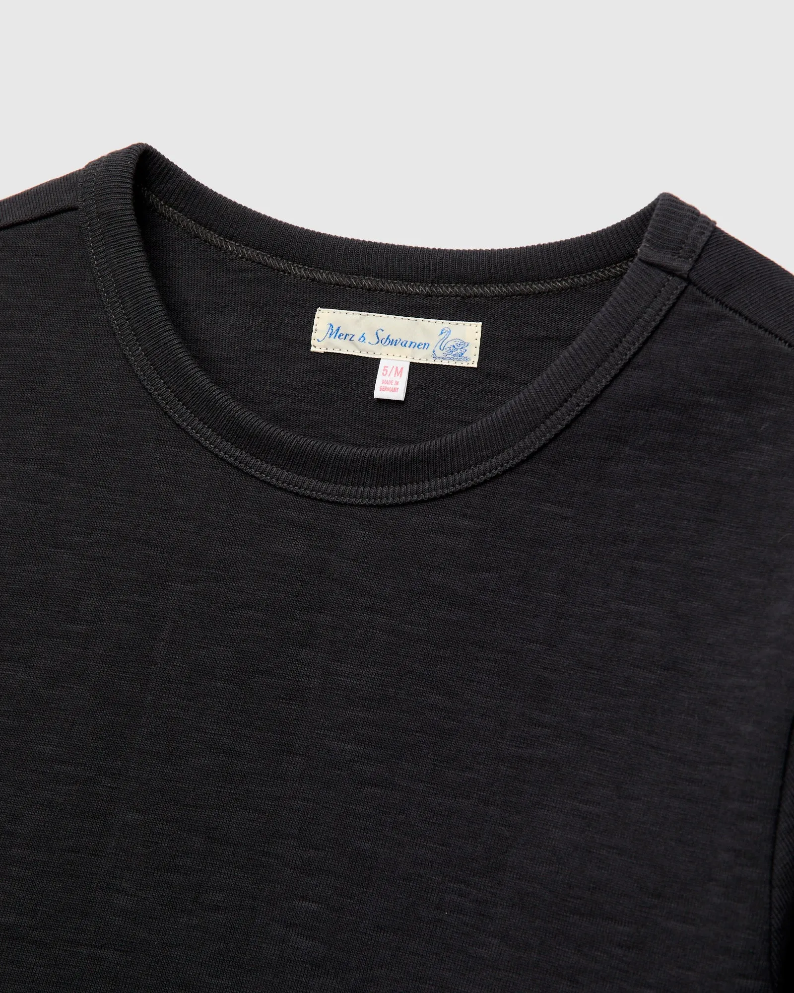 2S14 "Good Originals" Super Heavyweight 10.7oz Loopwheel T-Shirt in Charcoal