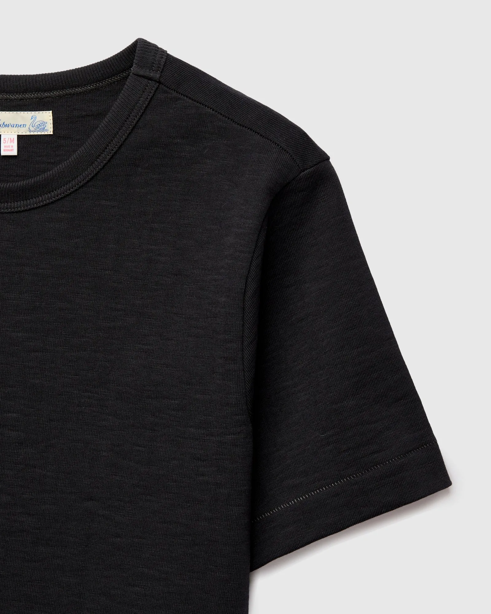 2S14 "Good Originals" Super Heavyweight 10.7oz Loopwheel T-Shirt in Charcoal
