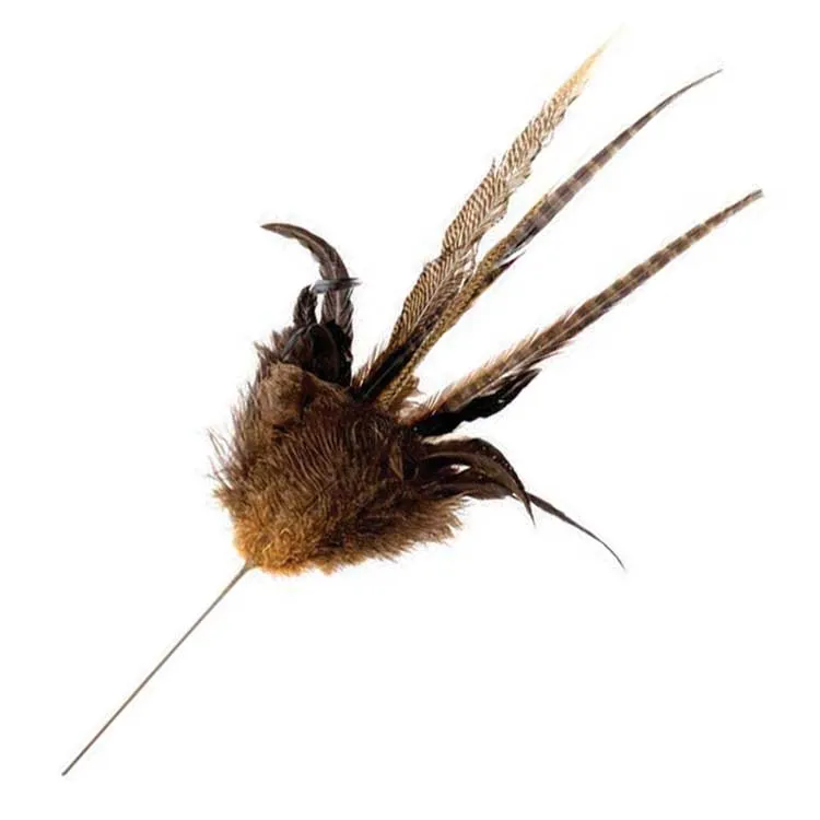 35" Pheasant Feather Spray