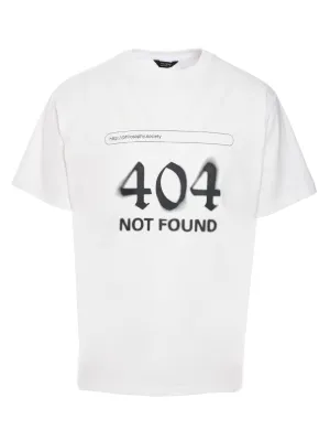 404 NOT FOUND RELAXED FIT TEE