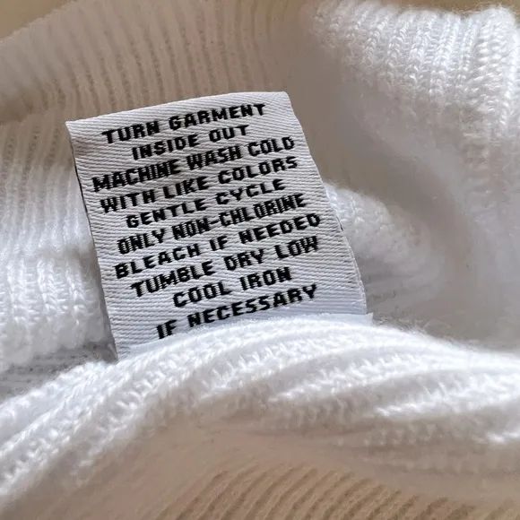 525 America Cotton distressed white cardigan -S New With Tags!