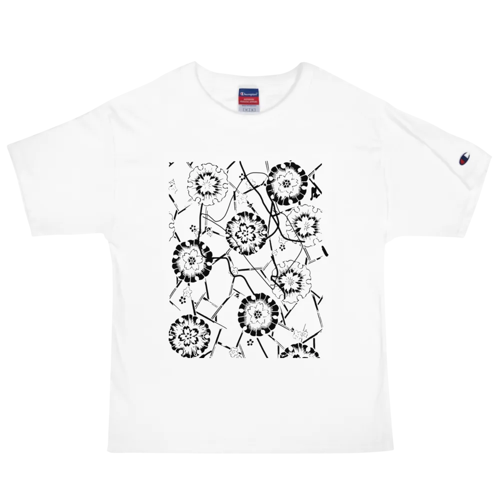 Abstract Floral Artwork Tee