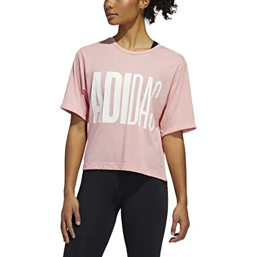 adidas Women's Universal Tee 1 Glory Pink Medium
