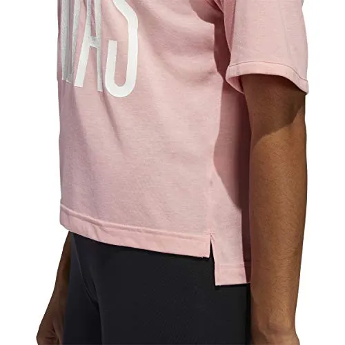 adidas Women's Universal Tee 1 Glory Pink Medium