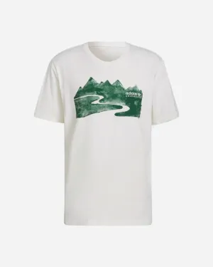 Adventure Mount Ink Tee - White