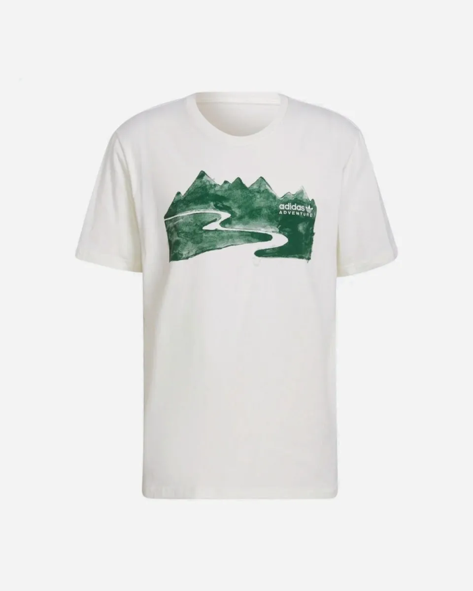 Adventure Mount Ink Tee - White