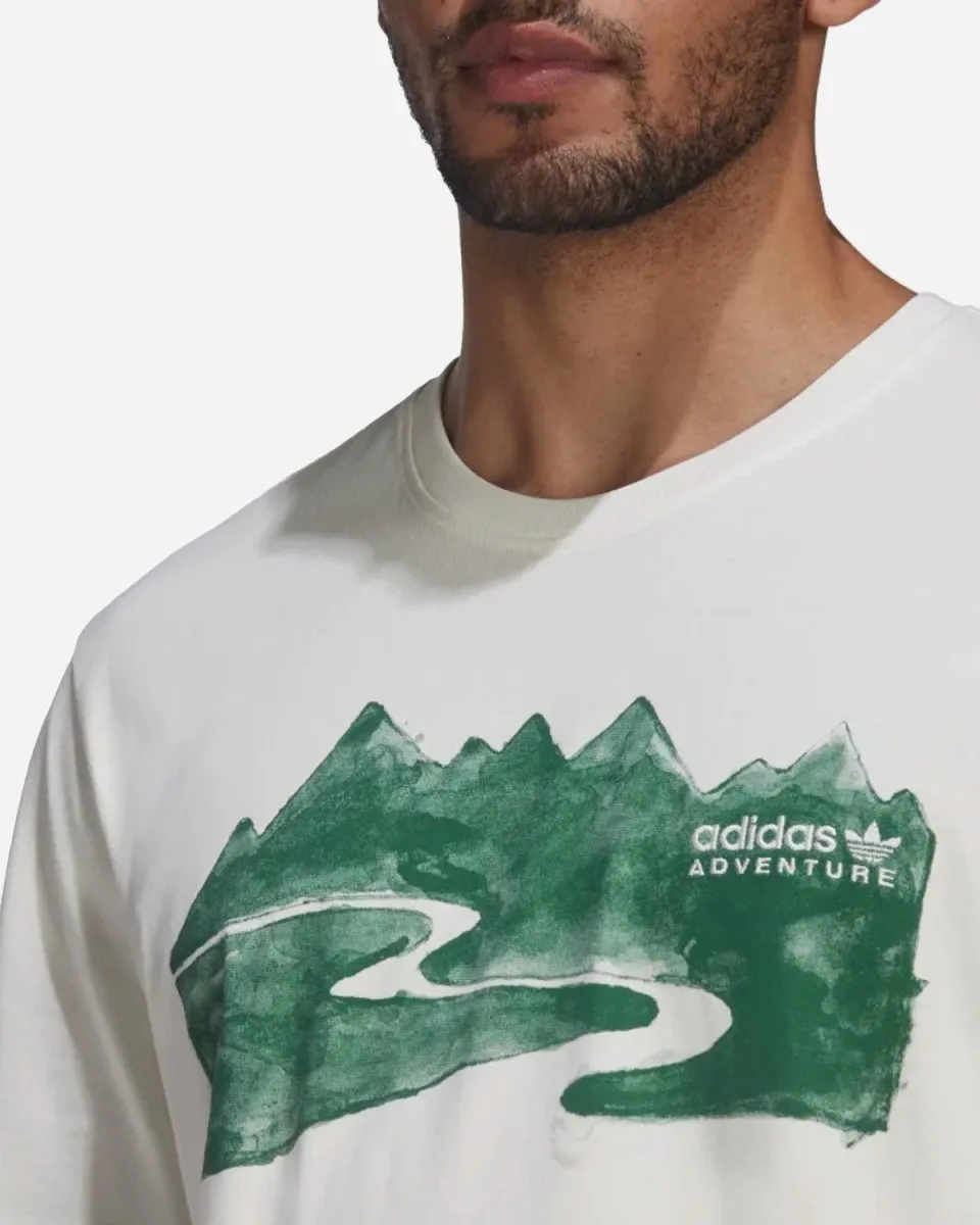 Adventure Mount Ink Tee - White