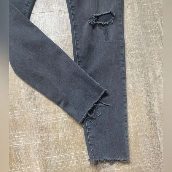 AG ADRIANO GOLDSCHMIED The Legging Ankle Super Skinny Jean Faded Distressed 31