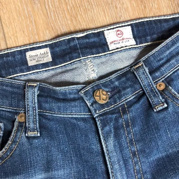 AG The Stevie Slim Straight Ankle Jeans Size 27R