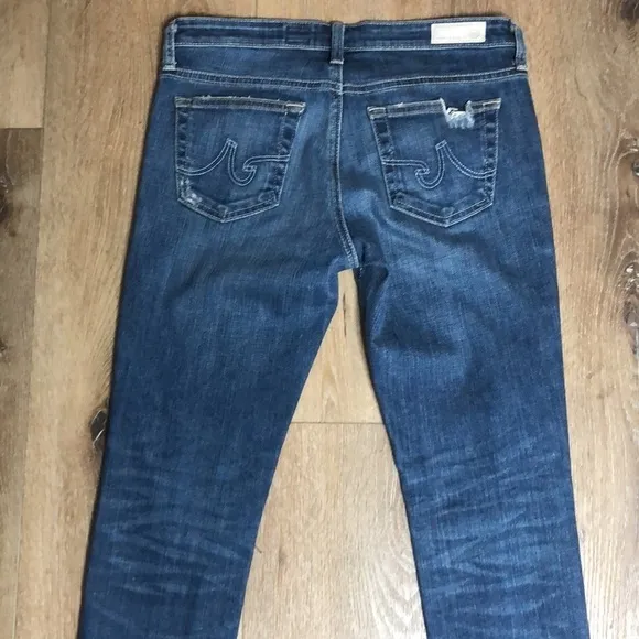 AG The Stevie Slim Straight Ankle Jeans Size 27R