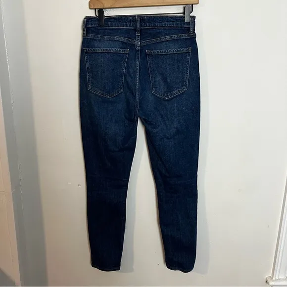 AGOLDE- Nico High Rise Slim Jeans Fixation Denim Designer Classic