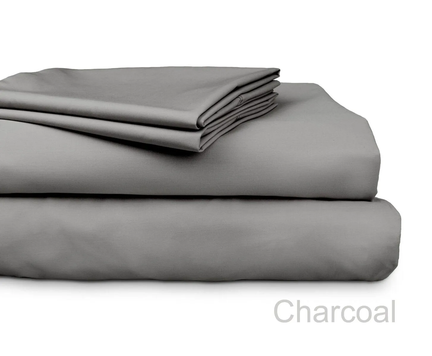 ALGODON "300TC Cotton" SHEET SET - CHARCOAL