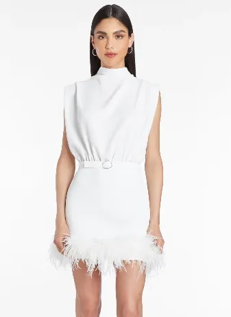 Amanda Uprichard Sullivan Dress - Ivory