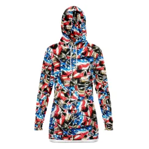American Barbwire Skulls