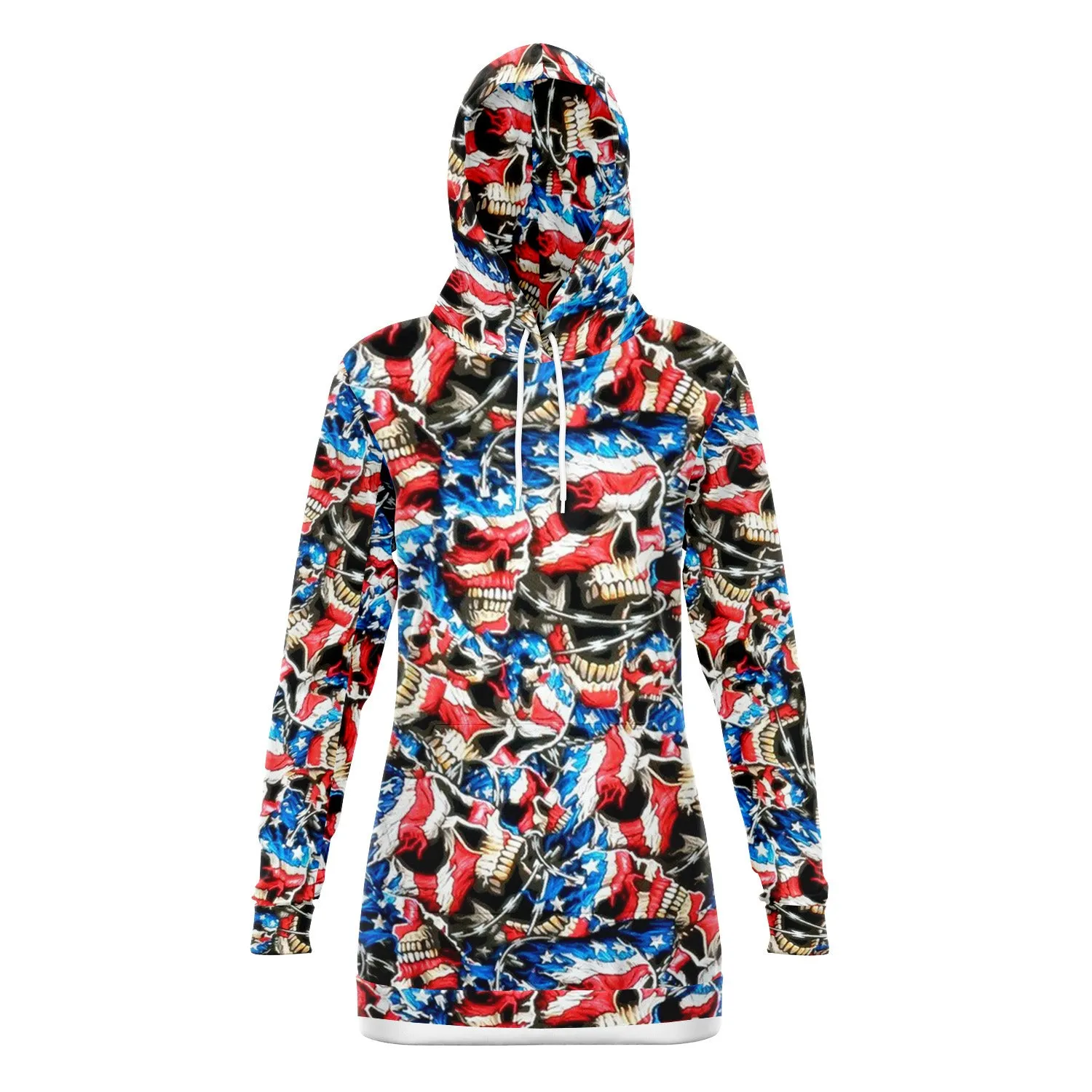American Barbwire Skulls
