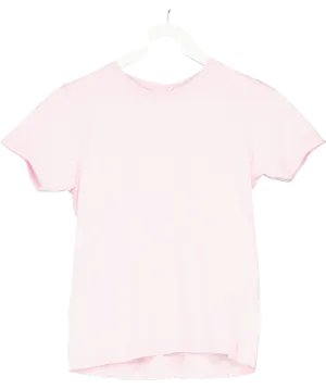 American Vintage Pink T-shirt In Cherry Blossom UK L