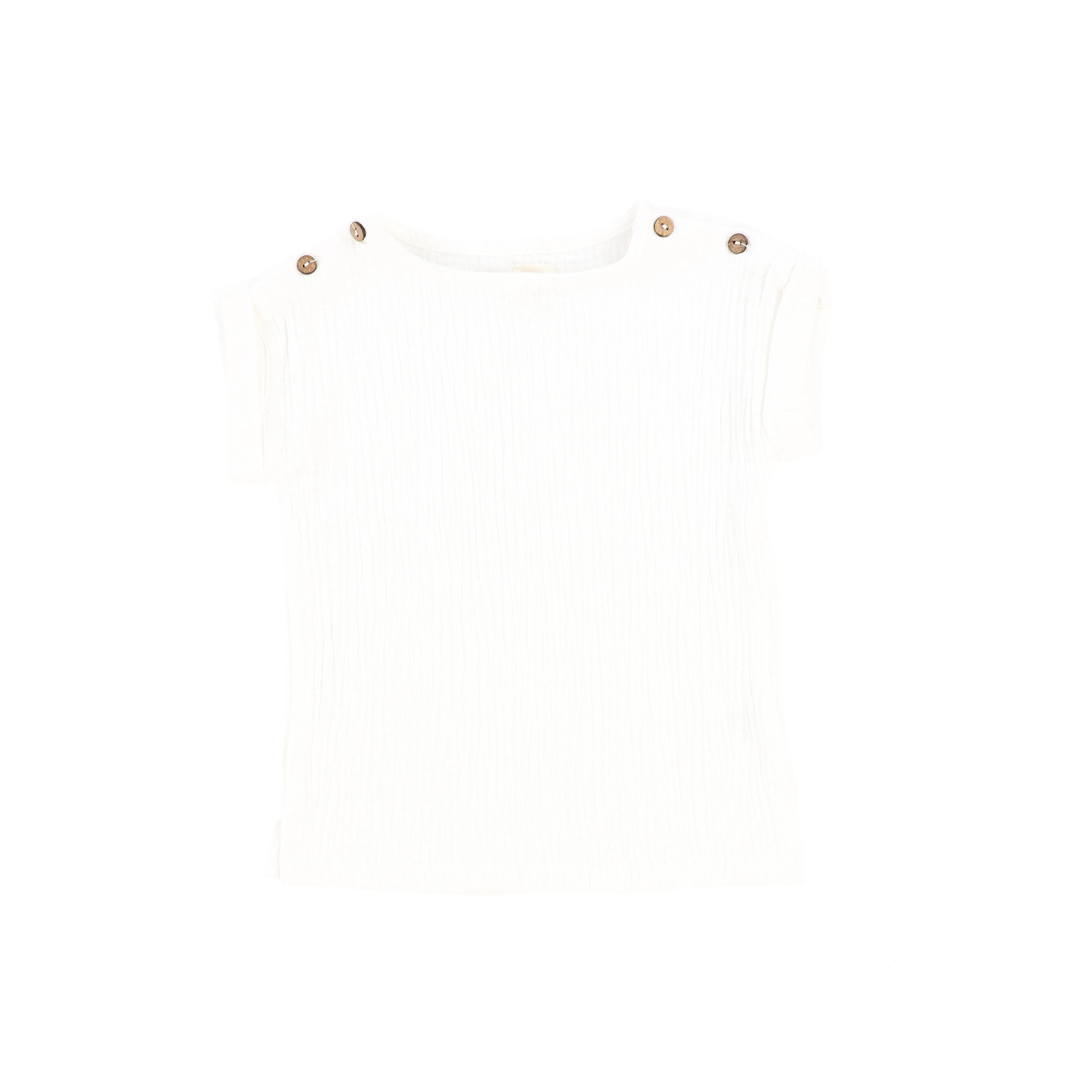 Analogie Boys Boxy Shirt - White