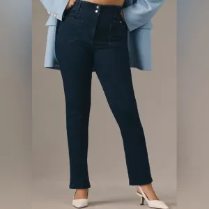 Anthropologie Maeve Junie High Rise slim Leg Jean