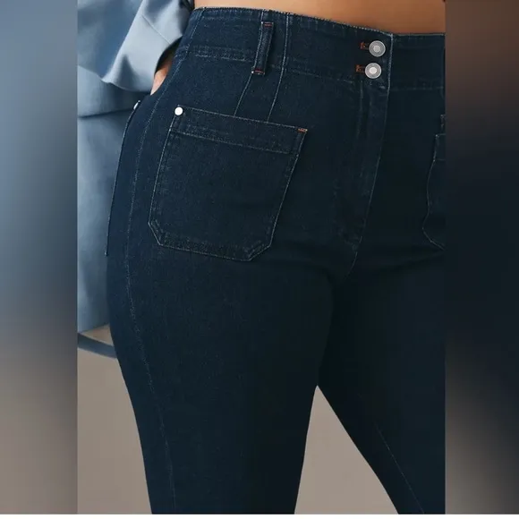 Anthropologie Maeve Junie High Rise slim Leg Jean