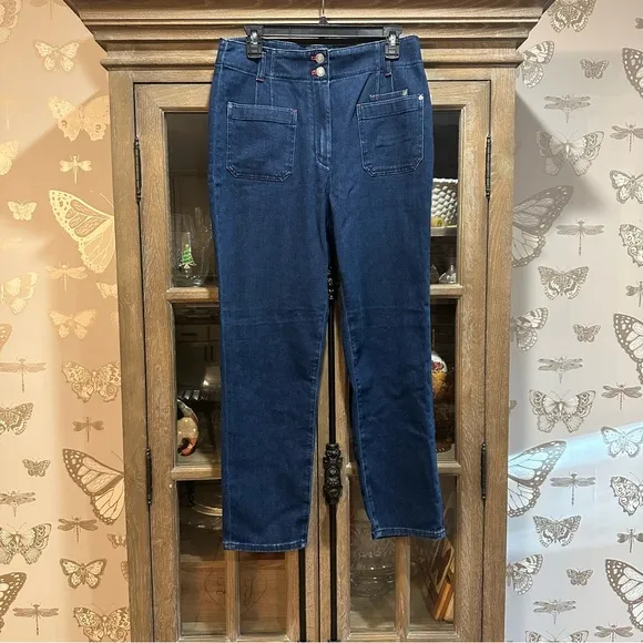 Anthropologie Maeve Junie High Rise slim Leg Jean
