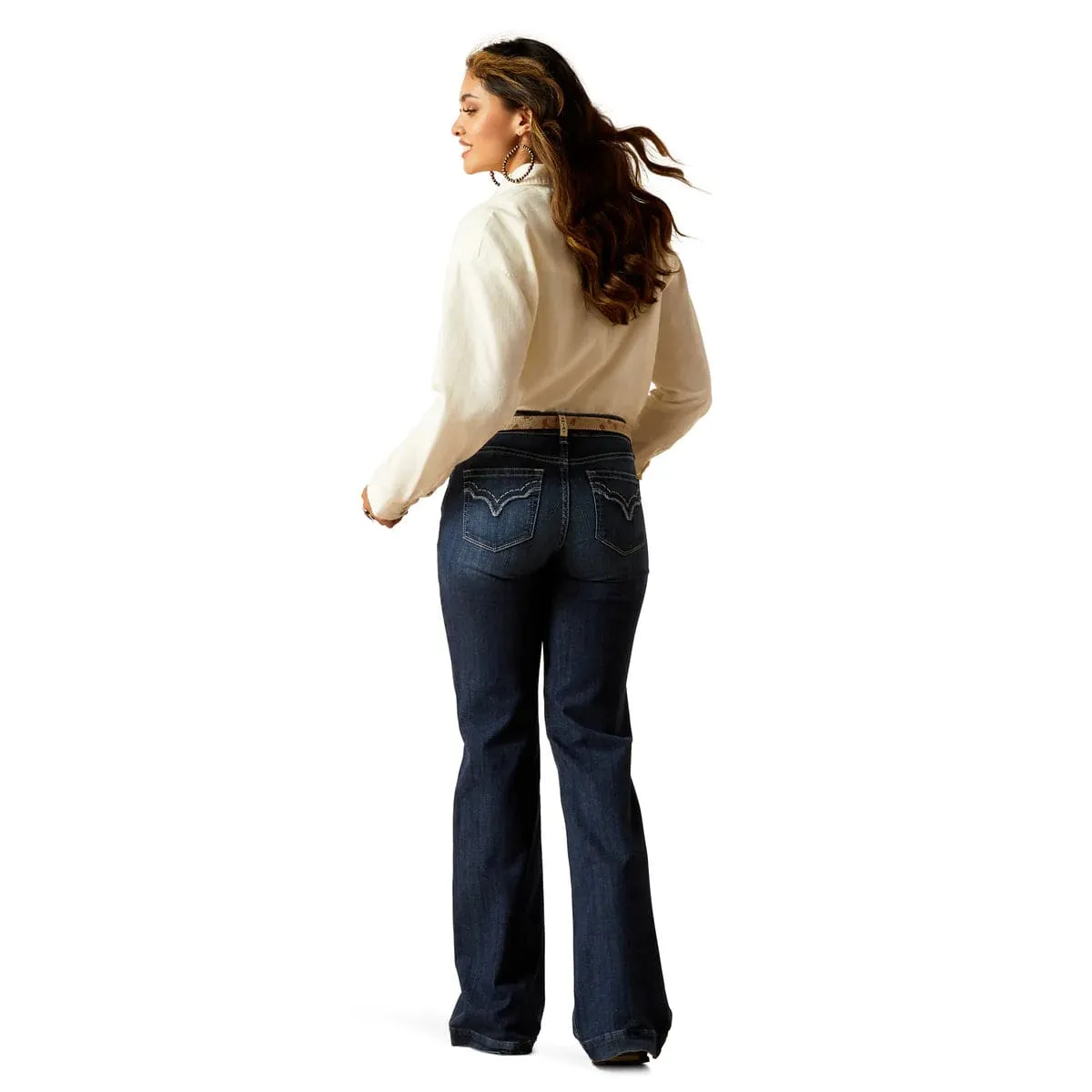Ariat Womens Real Perfect Rise Trouser Tyra Midnight