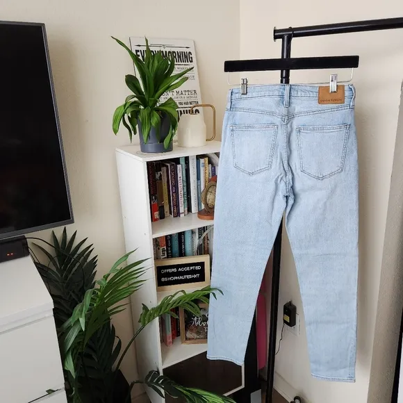 Aritzia Denim Forum High Rise Slim Jeans