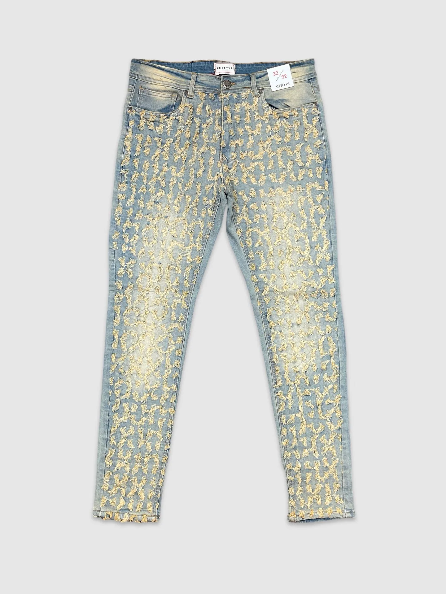 ARKE-P440-Full Laser Grind Slim Fit Jeans