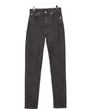 Arket Grey Poppy High Slim Stretch Jeans W32
