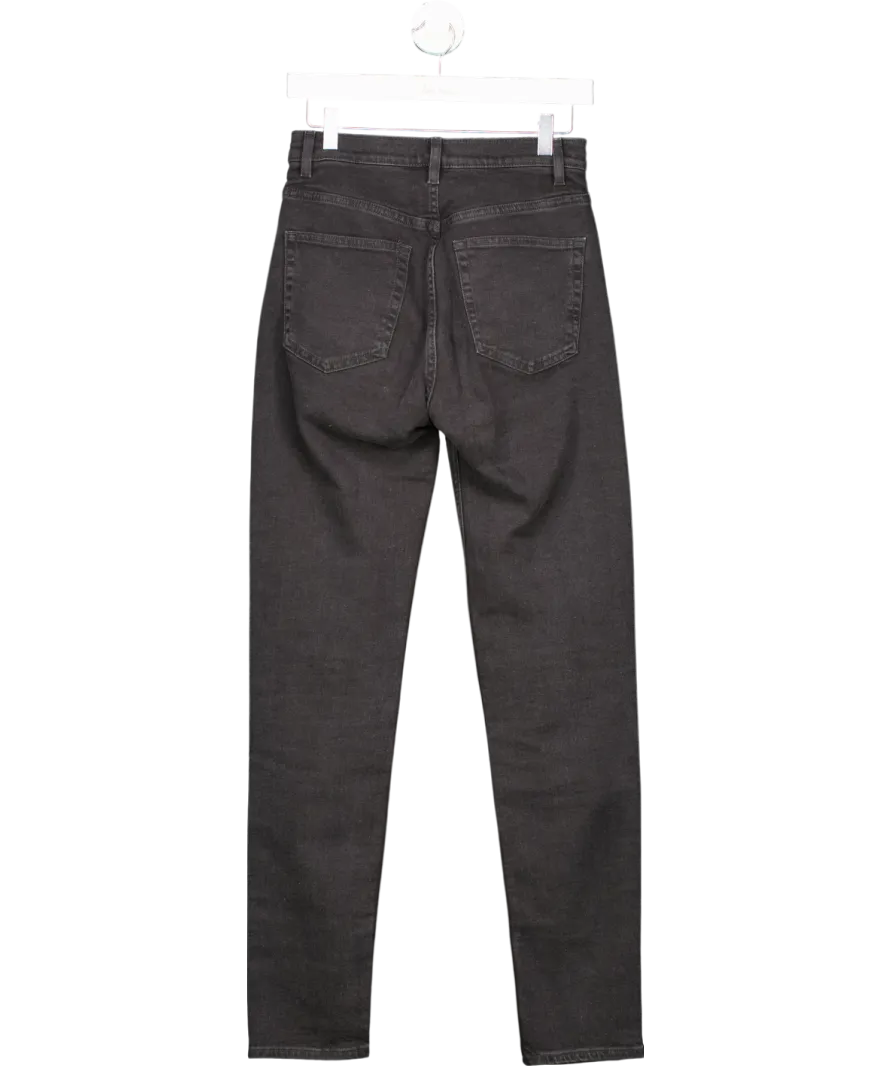 Arket Grey Poppy High Slim Stretch Jeans W32