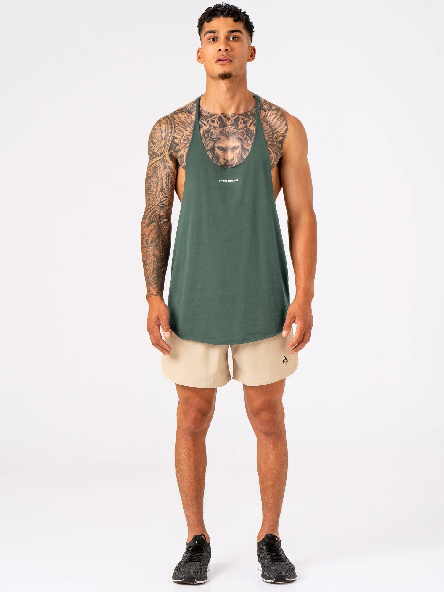 Arnie T-Back - Fern Green