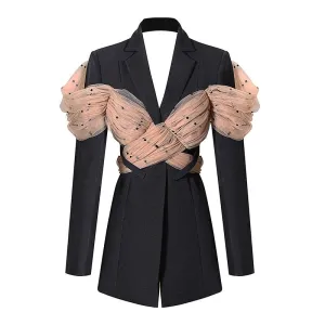 BACKLESS BLAZER JACKET "DREAMLAND"