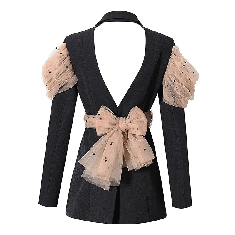 BACKLESS BLAZER JACKET "DREAMLAND"