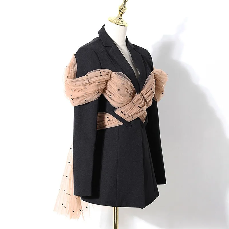 BACKLESS BLAZER JACKET "DREAMLAND"
