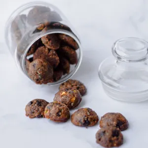 Banana Flour Pista Chocolate Chip Cookies