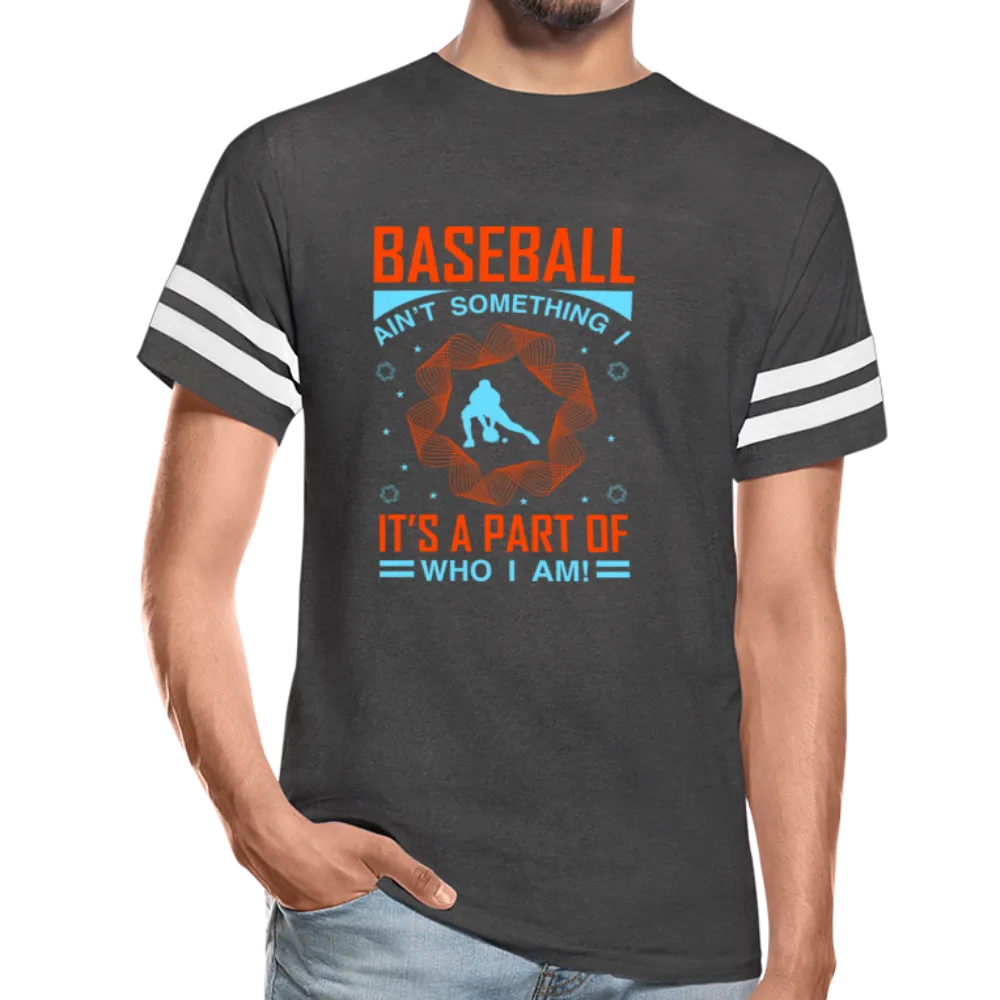 BASEBALL AIN'T SOMETHING Vintage Sport T-Shirt
