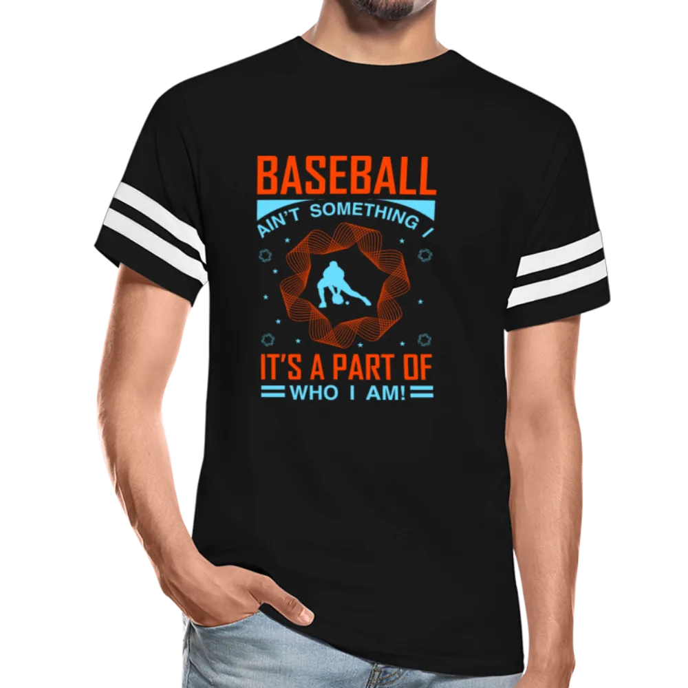 BASEBALL AIN'T SOMETHING Vintage Sport T-Shirt