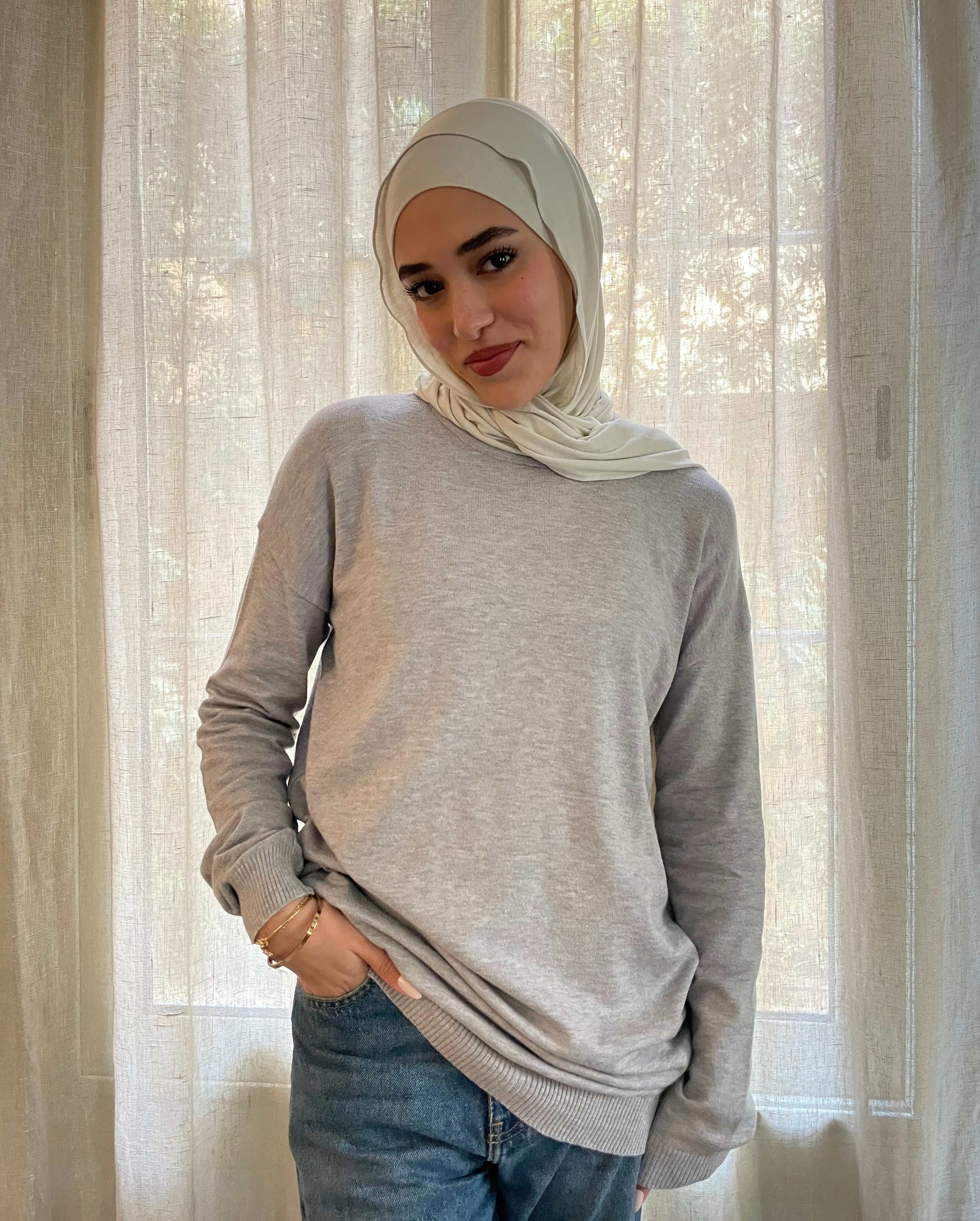 Basic Loose Knit Sweater