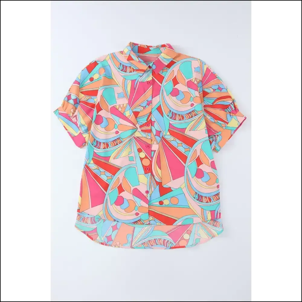 Batwing Blouse: so Chic Multicolor Abstract, It's Practically Illegal 😈 Needful Things
