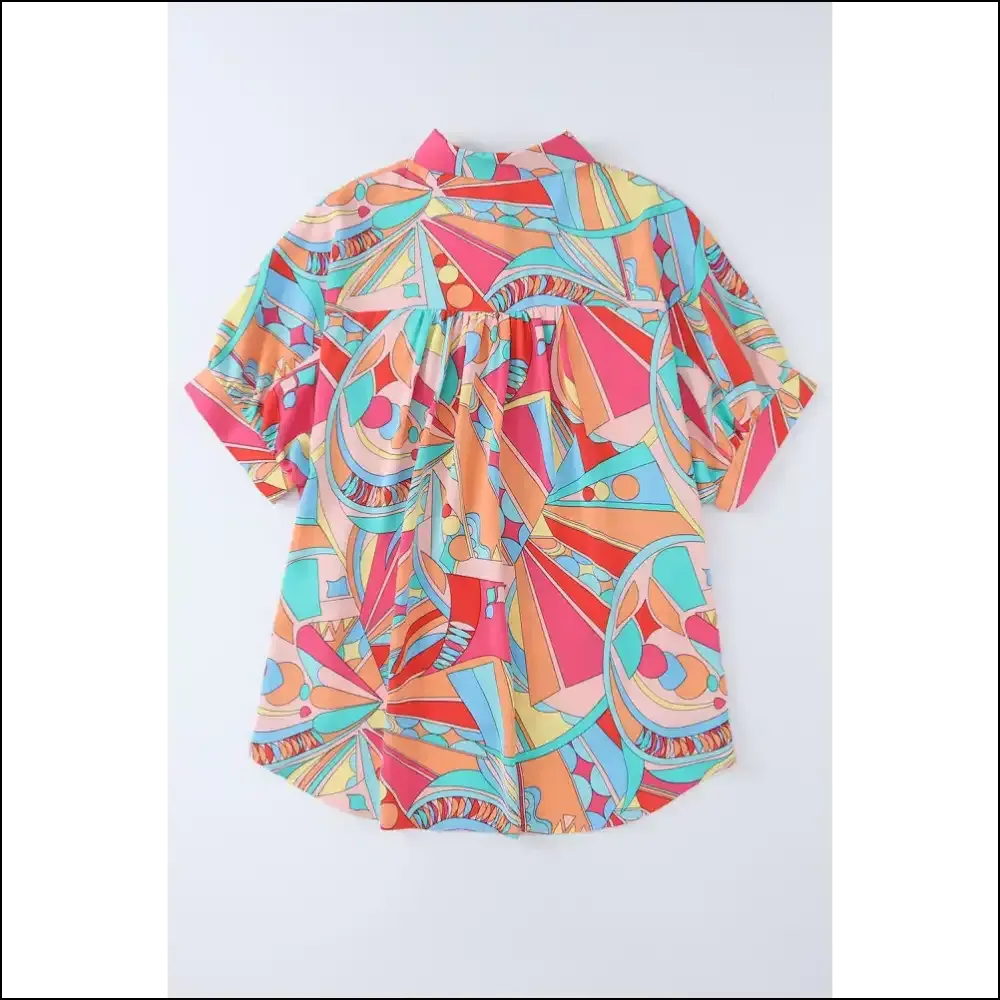 Batwing Blouse: so Chic Multicolor Abstract, It's Practically Illegal 😈 Needful Things