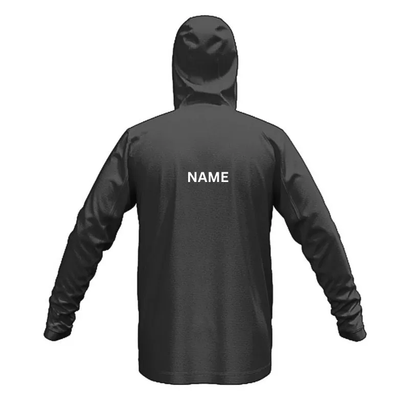 BDC Barracudas Stock Cotton Fleece Hoodie Dark Marle Grey