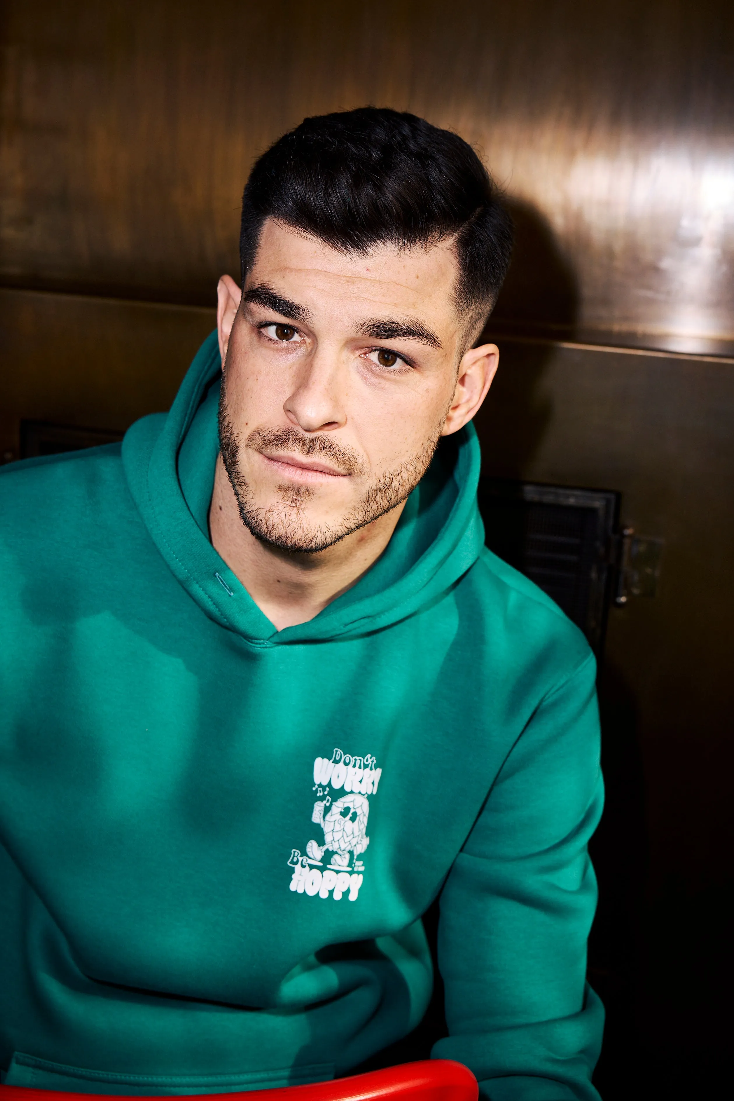 Be Hoppy Hoodie grün